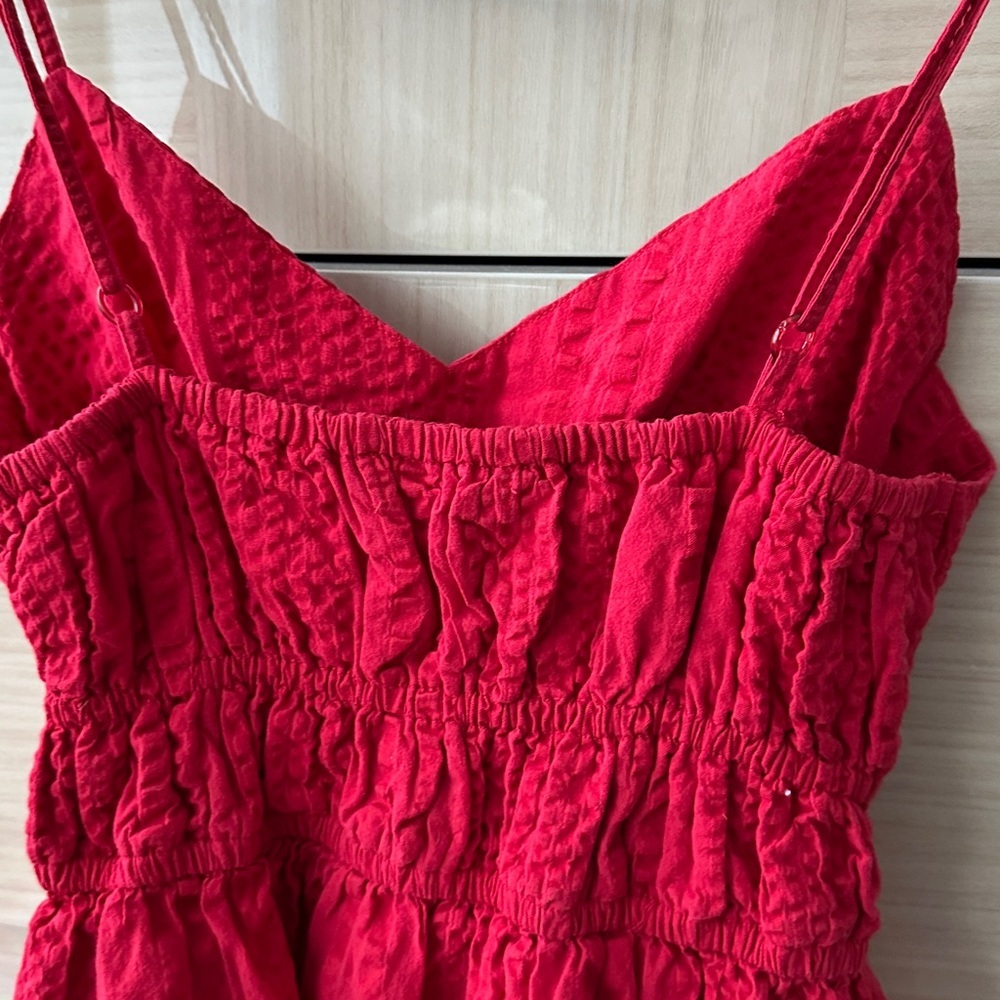 Girls red summer dress Arizona Jean co size S - Picture 4 of 6